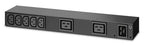 APC AP6120A power distribution unit (PDU) 7 AC outlet(s) 0U/1U Black
