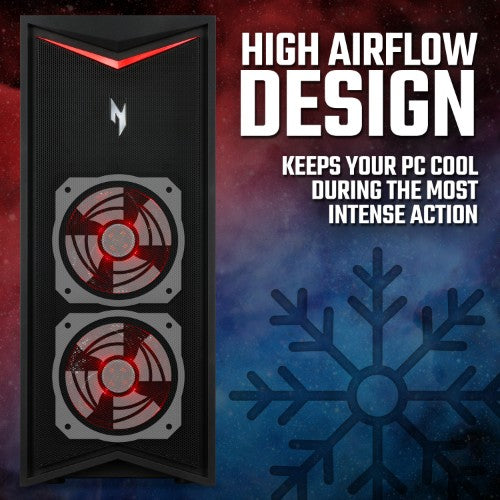 Acer NITRO 70 N70-130 Ryzen 7 RTX4070 SUPER 16GB 1TB Gaming Desktop Computer