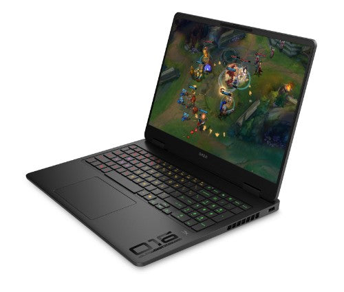 HP OMEN Gaming 16-ap0300na Copilot+ PC AMD Ryzen™ 9 8940HX Laptop 40.6 cm (16") 2K 24 GB DDR5-SDRAM 1 TB SSD NVIDIA GeForce RTX 5060 Wi-Fi 6E (802.11ax) Windows 11 Home Black