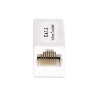 StarTech.com RJ45 Coupler, Inline Cat6 Coupler, Female to Female (F/F) T568B Connector, Unshielded Ethernet Cable Extension