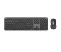 Logitech 920-012486 keyboard Mouse included Office RF Wireless + Bluetooth QWERTY Spanish Graphite