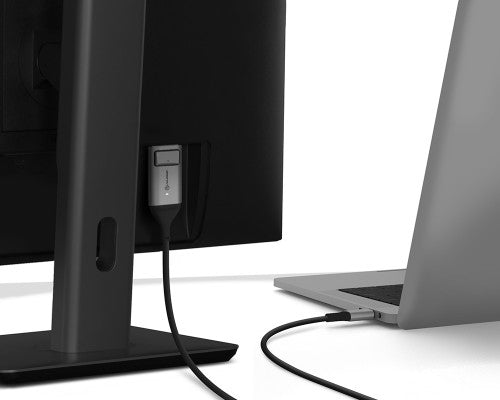 ALOGIC 2m Ultra USB-C (Male) to DP (Male) Cable - 4K @60Hz with LED (White) - Box Packaging