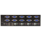 StarTech.com 4-port KVM Switch with Dual VGA - USB 2.0