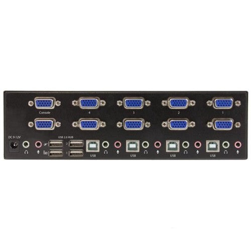 StarTech.com 4-port KVM Switch with Dual VGA - USB 2.0