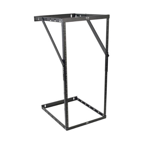Tripp Lite SR42BMDEXPNDNR3 42U SmartRack 4-Post Mid-Depth Open Frame Rack, Expansion Version - no sides, doors or roof
