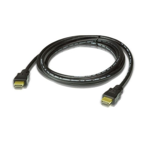 ATEN High Speed HDMI Cable with Ethernet True 4K ( 4096X2160 @ 60Hz); 2 m HDMI Cable with Ethernet