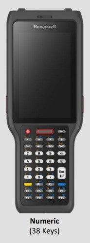 Honeywell CK62 handheld mobile computer 10.2 cm (4") 480 x 800 pixels Touchscreen 440 g Black
