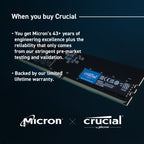 Crucial CT8G56C46U5T memory module 8 GB 1 x 8 GB DDR5 288-pin DIMM ECC