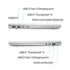 HP Elite c640 G3 Intel® Core™ i5 i5-1245U Chromebook 35.6 cm (14") Full HD 16 GB LPDDR4x-SDRAM 256 GB SSD Wi-Fi 6 (802.11ax) ChromeOS Silver