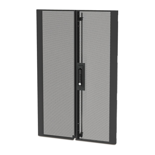 APC NetShelter SX Colocation 20U 600mm Wide Perforated Split Doors Black