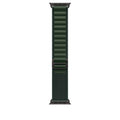 Apple 49mm Dark Green Alpine Loop - Large - Black Titanium Finish