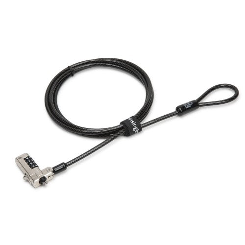 Kensington Slim N17 Serialised Combination Laptop Lock for Wedge-Shaped Slots 25-Pack