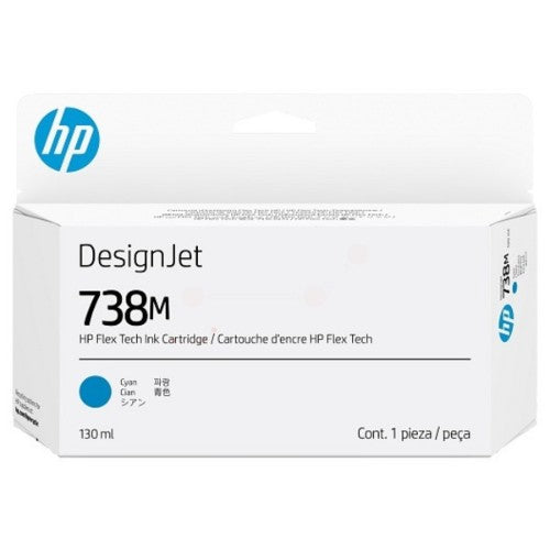 HP A24VMA/738M Ink cartridge cyan 130ml for HP DesignJet T 950/XT 950