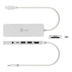 j5create JCD373EW - USB-C® Multi-Port Hub with Power Delivery