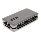 StarTech.com USB-C Multiport Adapter - 4K 60Hz HDMI/DP - 3-Port USB Hub - 100W Power Delivery Pass-Through - GbE - Travel Mini Docking Station w/ Charging - 1ft/30cm Wrap-Around Cable
