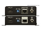 ATEN VE814A AV extender AV transmitter & receiver Black