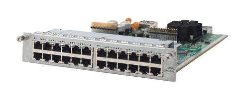 HPE Networking Comware MSR 24-port Gig-T Switch HMIM Module