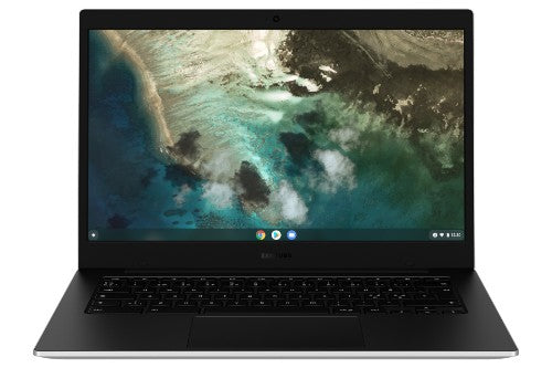 Samsung Chromebook Galaxy Go Intel Celeron N4500 4GB RAM 64GB eMMC 14" ChromeOS Silver