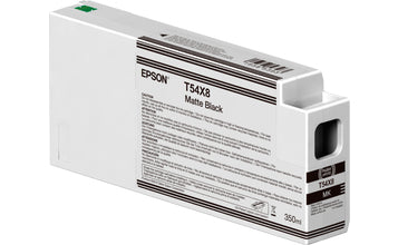 Epson C13T54X80N/T54X800 Ink cartridge black matt 350ml for Epson SC-P 7000/V