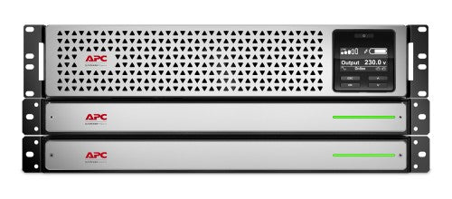 APC Smart-UPS On-Line, 1500VA, Rackmount 3U, 230V, 8x C13 IEC outlets, Network Card, Extended runtime, W/ rail kit, W/ Lithium-ion external battery