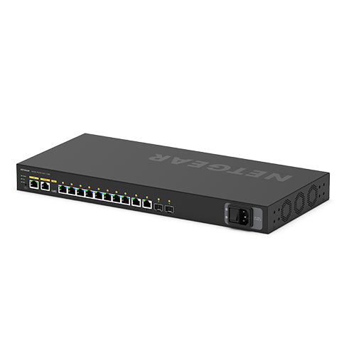 NETGEAR GSM4212PX Managed L2/L3 Gigabit Ethernet (10/100/1000) Power over Ethernet (PoE) 1U Black