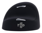 R-Go Tools Ergonomic mouse R-Go HE Break with break software, large (hand size &ge; 185 mm), left-handed, Bluetooth, black