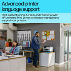 HP OfficeJet Pro 9130b Wireless All-in-One Color Printer, Two-sided printing; Copier, Scanner