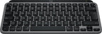 Logitech MX Keys Mini For Mac keyboard Home/Office Bluetooth QWERTZ German Black, Grey