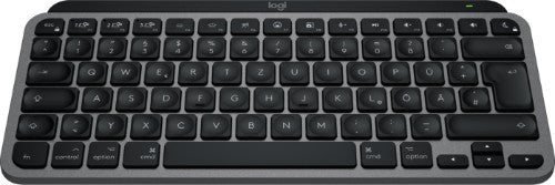 Logitech MX Keys Mini For Mac keyboard Home/Office Bluetooth QWERTZ German Black, Grey