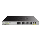 D-Link 24-Port Desktop Gigabit Unmanaged PoE Switch with 2 x 100/1000Mbps Combo Ports