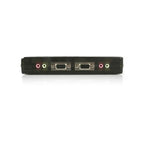 StarTech.com 4 Port Black USB KVM Switch Kit with Cables and Audio