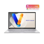 ASUS Vivobook 17 X1704VA-AU811W Intel Core 5 120U Laptop 43.9 cm (17.3") Full HD 8 GB DDR4-SDRAM 512 GB SSD Wi-Fi 6 (802.11ax) Windows 11 Home Silver