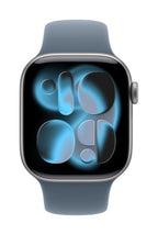 Apple MFGF4ZM/A smart wearable accessory Band Blue Fluoroelastomer