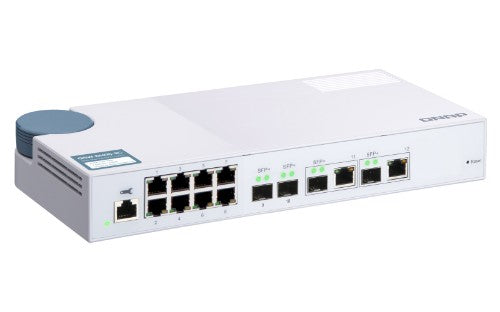 QNAP QSW-M408-2C network switch Managed L2 10G Ethernet (100/1000/10000) White