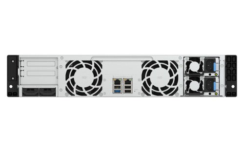 QNAP TS-H1465U-RP Storage server Rack (2U) 8 GB DDR5 0 TB QNAP QTS Black