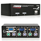 StarTech.com 2 Port Professional PS/2 KVM Switch