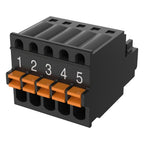 Axis TU6008 wire connector 5-PIN Black, Orange
