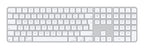 Apple Magic keyboard Universal USB + Bluetooth QWERTZ German White