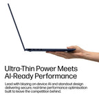 HP EliteBook X G2i 14 inch Notebook Next Gen AI PC Copilot+ PC Intel Core Ultra X7 358H Laptop 35.6 cm (14") WUXGA 32 GB LPDDR5x-SDRAM 512 GB SSD Wi-Fi 7 (802.11be) Windows 11 Pro Blue