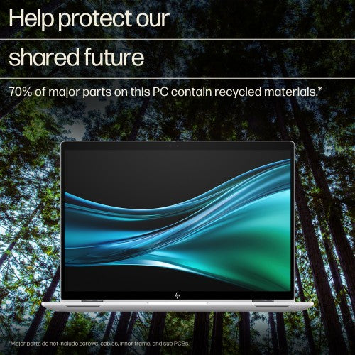 HP Elite x360 1040 G11 Intel Core Ultra 7 155H Hybrid (2-in-1) 35.6 cm (14") Touchscreen WUXGA 32 GB LPDDR5x-SDRAM 1 TB SSD Wi-Fi 6E (802.11ax) Windows 11 Pro AI PC Silver