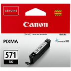 Canon 0385C001/CLI-571BK Ink cartridge black, 1.11K pages ISO/IEC 24711 398 Photos 6.5ml for Canon Pixma MG 5750/7750
