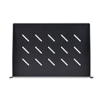StarTech.com 1U Vented Server Rack Shelf, 12in/31.5cm Mounting Depth, Cantilever Tray For 19" Rack/Cabinet, SPCC Steel, Max 25lb/11.3kg, Includes Cage Nuts/Screws