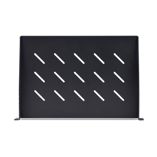StarTech.com 1U Vented Server Rack Shelf, 12in/31.5cm Mounting Depth, Cantilever Tray For 19" Rack/Cabinet, SPCC Steel, Max 25lb/11.3kg, Includes Cage Nuts/Screws