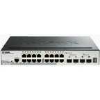 D-Link 20-Port Gigabit Stackable Smart Managed Switch including 2 x 10G SFP+ & 2 x SFP