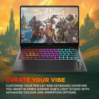 HP OMEN Transcend 14-fb1509na Intel Core Ultra 9 285H Laptop 35.6 cm (14") 3K 32 GB LPDDR5x-SDRAM 1 TB SSD NVIDIA GeForce RTX 5070 Wi-Fi 7 (802.11be) Windows 11 Home AI PC Black