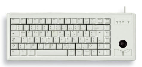 CHERRY G84-4400 TRACKBALL KEYBOARD Corded, USB, Light Grey, (QWERTY - UK)