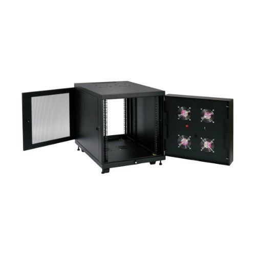 Tripp Lite SRX12UBFFD SmartRack 12U Small Server Rack Enclosure for Harsh Environments, 230V