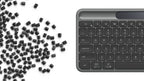 Logitech Signature Slim Solar+ K980 keyboard Universal RF Wireless + Bluetooth QWERTY UK English Graphite