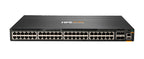 HPE Aruba Networking CX 6300M 48p 1GbE 4p SFP56 Power-to-Port 2 Fan Trays 1 PSU Bundle