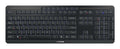 CHERRY Stream ultimate keyboard Home/Office USB + RF Wireless + Bluetooth QWERTY English Black
